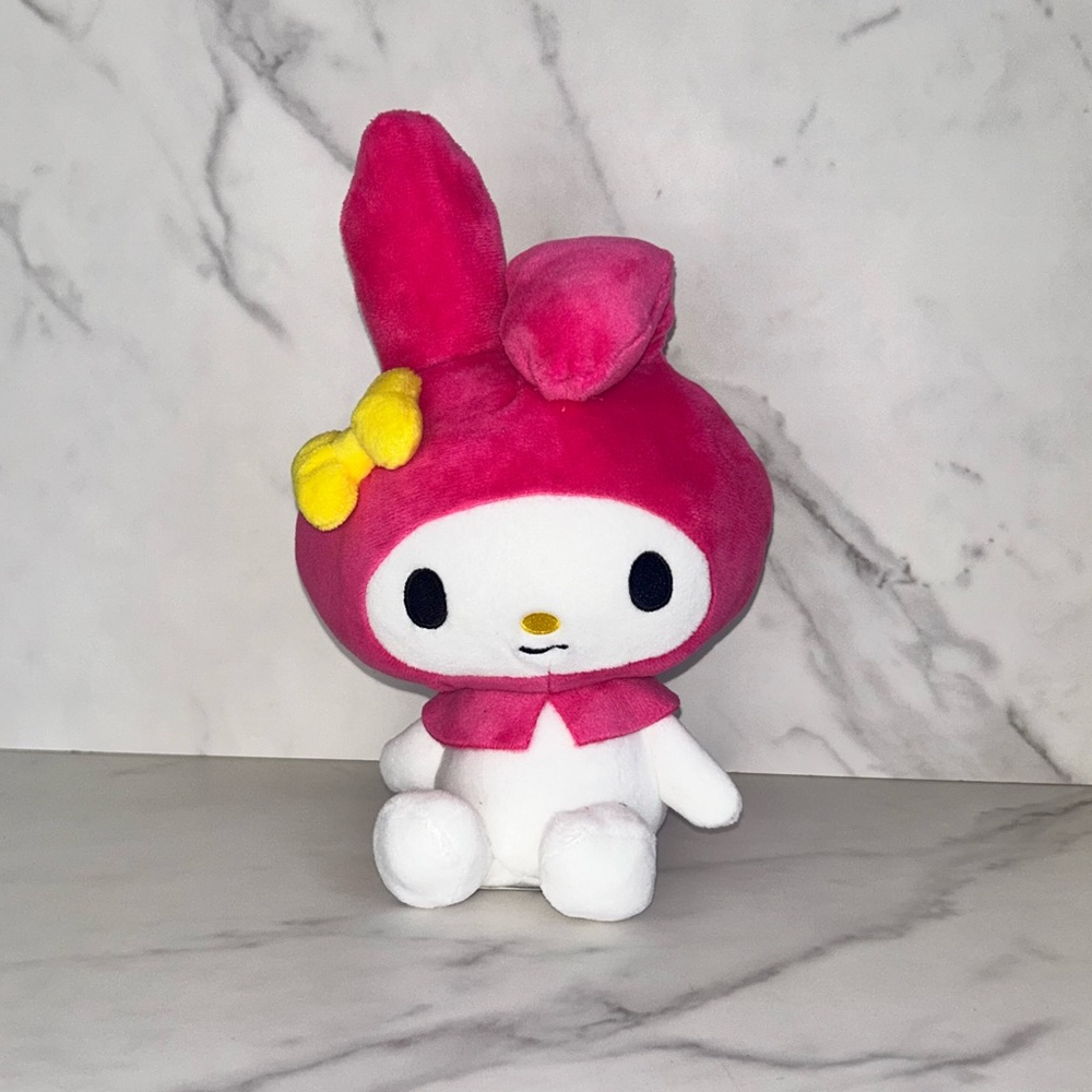 My Melody Plush Toy - Pink and White